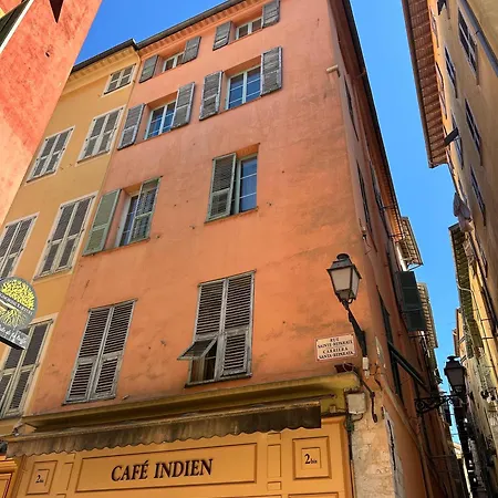 Elegant Flat With Ac, Heart Of Old Nice, Walking To The Beach! Lägenhet