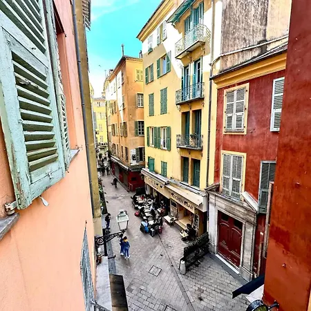 Elegant Flat With Ac, Heart Of Old Nice, Walking To The Beach! Apartamento
